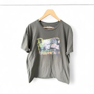 Warner Bros. Harry Potter Slytherin Draco Dark Green Tee